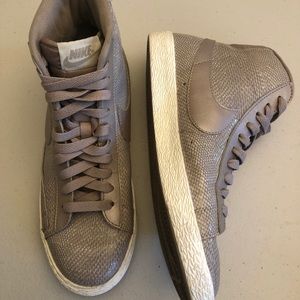 Nike blazer high top sneakers